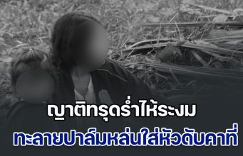 ญาติทรุดร่ำไห้ระงม หนุ่มมาเก็บเกี่ยวผลปาล์มน้ำมันในสวน โชคร้ายทะลายหล่นใส่หัวเสียชีวิตคาที่