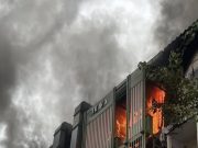 ด่วน ไฟไหม้ร้านสปา สยามสแควร์ ควันดำพวยพุ่ง เร่งควบคุมเพลิง