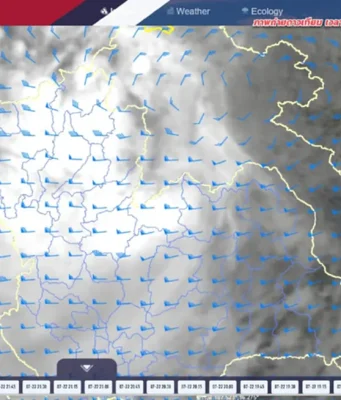 เตือน ฉ.14 อิทธิพล “พายุวิภา” เช็กรายชื่อจังหวัดฝนหนัก 23-24 ก.ค.