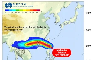 อัปเดตล่าสุด เส้นทาง “พายุวิภา” กระทบไทย วันนี้ 40 จังหวัด โดนเต็มๆ