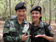 รู้จัก ผู้พันเเป้ง ทหารหญิงไทย ในพื้นที่ชายเเดน ดีกรีระดับผู้ร่วมเวทีนางสาวไทย