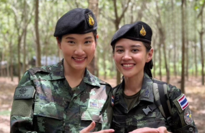 รู้จัก ผู้พันเเป้ง ทหารหญิงไทย ในพื้นที่ชายเเดน ดีกรีระดับผู้ร่วมเวทีนางสาวไทย