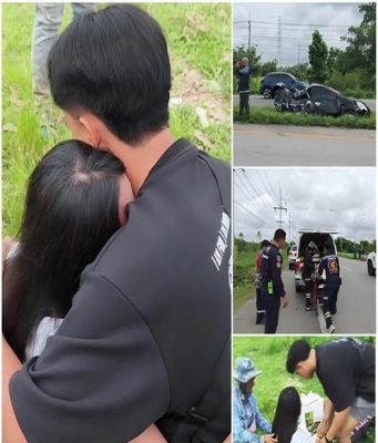ครูสาววัยเบญจเพส เตรียมไปสอบครูผู้ช่วย ขับเก๋งถูกชนพังยับ รอดปาฏิหาริย์ ร้องไห้ตลอดเวลา…