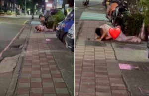 ดังแล้วอายไหม อวดรักแท้บนทางเท้า ชาวบ้านอัดคลิปมาแฉแซ่บๆ โฟกัสที่ “มือ” ผู้หญิง