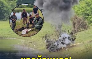 ชาวบ้านผวา! พบระเบิดค.60 โผล่ริมอ่างเก็บน้ำ เจ้าหน้าที่ EOD รุดทำลาย
