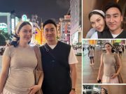 เปิดภาพล่าสุด คุณแม่สวยมาก ‘แมท ภีรนีย์’ อุ้มท้องลูก ควงสามีเที่ยวจีน