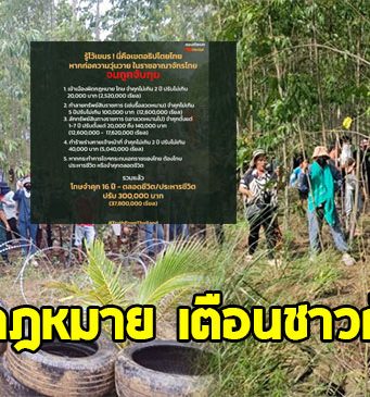 กองทัพบก เปิดข้อกฎหมาย เตือนชาวกัมพูชา ชี้โทษสูงสุดประหารชีวิต