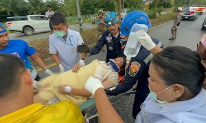 หญิงตั้งครรภ์ 6 เดือน ขับเก๋งเสียหลักพุ่งชนเสาไฟฟ้า เสียชีวิตแล้ว