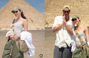 รูปคู่ พิชญ์ กาไชย กับ สาวที่ใครๆก็ลุ้น ทะเลทรายทริปนี้สีชมพู!