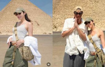 รูปคู่ พิชญ์ กาไชย กับ สาวที่ใครๆก็ลุ้น ทะเลทรายทริปนี้สีชมพู!