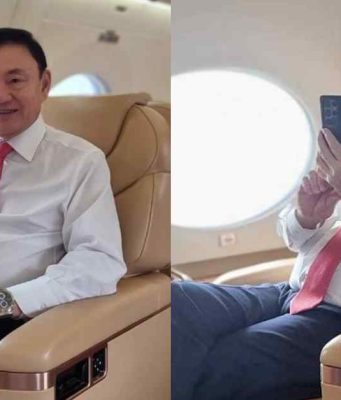 เปิดรายชื่อ 5 ผู้โดยสาร บนเครื่องบินเจ็ทส่วนตัว ไปดูไบกับ ทักษิณ