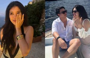 ดาราเเห่ยินดี ไฮโซสาว ถูกเเฟนหนุ่มตีตราจองเเล้ว