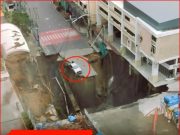 ซูมมาให้แล้ว! เปิดเลขทะเบียนรถ “กระบะพันธุ์แกร่ง” รอดถนนทรุดหน้าวชิรพยาบาล