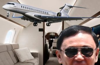 ส่องความหรู เครื่องบิน”ทักษิณ”Bombardier Global 7500 บินสู่ดูไบ