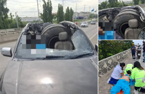 ตามหาญาติผู้เสียชีวิต อุบัติเหตุล้อรถหลุดใส่