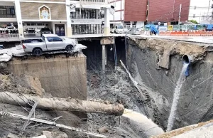 สภาพความเสียหาย”สน.สามเสน”เสาเข็มขาด เคลื่อนตัวจากจุดเดิม 2 มม.