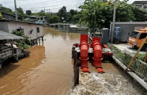 รู้แล้ว สาเหตุเครื่องสูบน้ำปากคลองบางเขนหยุดทำงาน น้ำระบายช้า