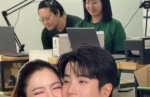 กรี๊ดลั่น นนกุล หอมแก้ม แอฟ ทักษอร ภาพจริงไม่ใช่ละคร