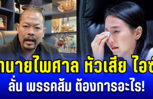 ร้าวฉาน! ทนายไพศาล หัวเสีย ไอซ์ รักชนก ลั่น พรรคส้มต้องการอะไร