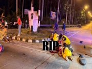 หนุ่ม 26 ชนแล้วหนี แต่ไปก่อเหตุชนซ้ำ ซิ่งเก๋งฝ่าไฟแดงพุ่งชน จยย. จน 2 พ่อลูกกู้ภัยดับ