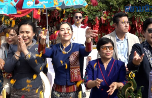 เปิดยอดทอดผ้าป่า เบลล่า-ก้อง ห้วยไร่ วัดรอยพระพุทธบาทภูมโนรมย์