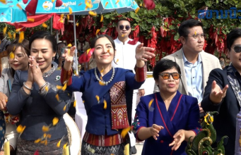 เปิดยอดทอดผ้าป่า เบลล่า-ก้อง ห้วยไร่ วัดรอยพระพุทธบาทภูมโนรมย์