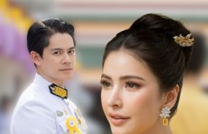 ศรีริต้า เจนเซ่น ควงคู่สามี ร่วมพิธีพระกฐินหลวง แฟนๆ แห่อนุโมธนา