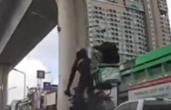 เปิดนาที จยย.ตีลังกา ถนนไร้เส้น-ป้ายเตือน เกิดอุบัติเหตุบ่อย