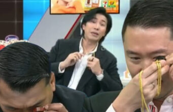 ส่องแล้ว “บอย – โอ๊ต” พูดทันที หลัง “หนุ่ม กรรชัย” ถอดพระที่ใส่ให้ดู