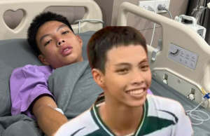 อาการล่าสุด “น้องแต๊งกิ้ว” เบอร์14 กองกลางหมอนทองฯ หลังเข้ารพ.