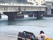 ถูกกีดกันความรัก หนุ่มสาวตัดสินใจขับกระบะ พุ่งตกสะพานฯเสียชีวิตทั้งคู่