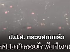 คดีพลิก! ป.ป.ส. ตรวจสอบแล้ว คลิปยาบ้าลอยน้ำ พื้นที่เขต 8 หาดใหญ่