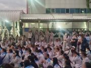 ดราม่าโบนัส 5 เดือน โรงงานดัง พนักงานประท้วง ไม่พอใจข้อเสนอ