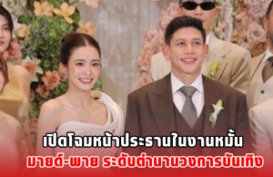 เปิดโฉมหน้าประธานในงานหมั้น มายด์-พาย ระดับตำนานวงการบันเทิง