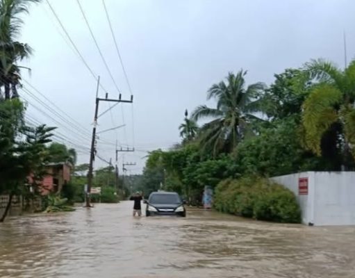 อุตุฯ รายงานใต้ตอนล่างฝนหนักต่อเนื่อง คลื่นลมแรงถึง 25 พ.ย.