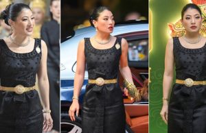 สง่างาม!! เจ้าฟ้าสิริวัณณวรีฯ ฉลองชุดไทยทอดพระเนตรโขน