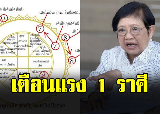 โหรดัง เตือนแรง 1 ลัคนา เตรียมรับทุกข์ใหญ่ ราหูค้นทรัพย์ยันสิ้นปี 69
