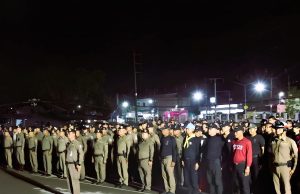 เอาแล้ว ตำรวจ-ทหาร ระดมกำลังบุกปราบเขต 8 หาดใหญ่ ล่าคนก่อเหตุ