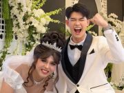 แห่ยินดี “แพรรี่” ควงแขนแฟนหนุ่ม “ฟอร์ด” เข้าพิธีวิวาห์แล้ว
