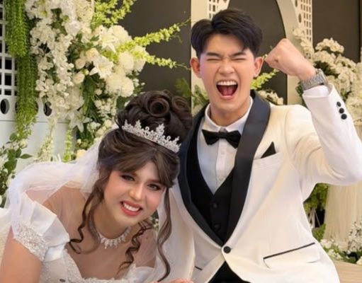 แห่ยินดี “แพรรี่” ควงแขนแฟนหนุ่ม “ฟอร์ด” เข้าพิธีวิวาห์แล้ว