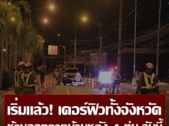 เชียงใหม่ประกาศเคอร์ฟิว ห้ามเด็กอายุต่ำกว่า 18 ปี ออกบ้านหลัง 4 ทุ่ม