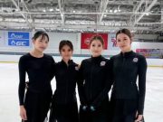 4 ลูกสาวคนดังตัวแทนทีมชาติไทย โชว์ฟิกเกอร์สเก็ตเปิดซีเกมส์