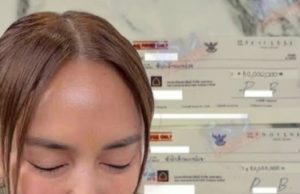 รู้แล้ว “นานา ไรบีนา” ให้ใครเซ็นเช็ค 5 ใบ ก่อนนำมาให้ “ข้าวโพด” ดู