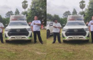 ส่องทะเบียน สาวสุดกลั้น อั้นไม่ไหวคลอดลูกแฝดหญิงบนรถกู้ชีพ