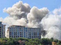 เปิดนาที ระเบิดตึกสูง 12 ชั้น ทำลายสแกมเซ็นเตอร์ ชเวโก๊กโก่ เสียงบึ้มดังสนั่น ฝุ่นตลบ