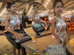 เด็กขายขนมร้านหมูกระทะ โชว์สกิลหมอลำ อินเนอร์จัดเต็ม ลูกค้าเอ็นดูทั้งร้าน