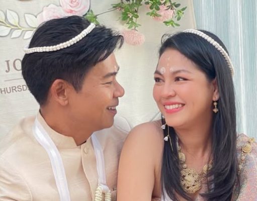 เปิดคำพูดซึ้ง “บี” เจ้าบ่าว”จอย ศิริลักษณ์”ในงานวิวาห์แสนอบอุ่น