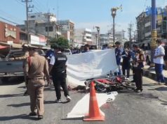 คุณตาวัย 70 ปี ขี่จยย. วนหาข้าวกิน ถูกรถบรรทุก 18 ล้อทับร่างดับสลด