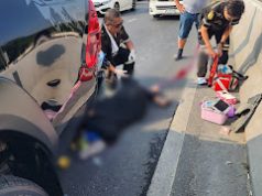 แม่ร้องไห้โฮ ลูกชายขี่จยย.กลับบ้าน ประสานงากระบะเสียชีวิต