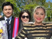 “ตั๊ก ศิริพร” ตอบชัด สาวเสื้อขาวยืนข้าง “น้องภู” เป็นใคร